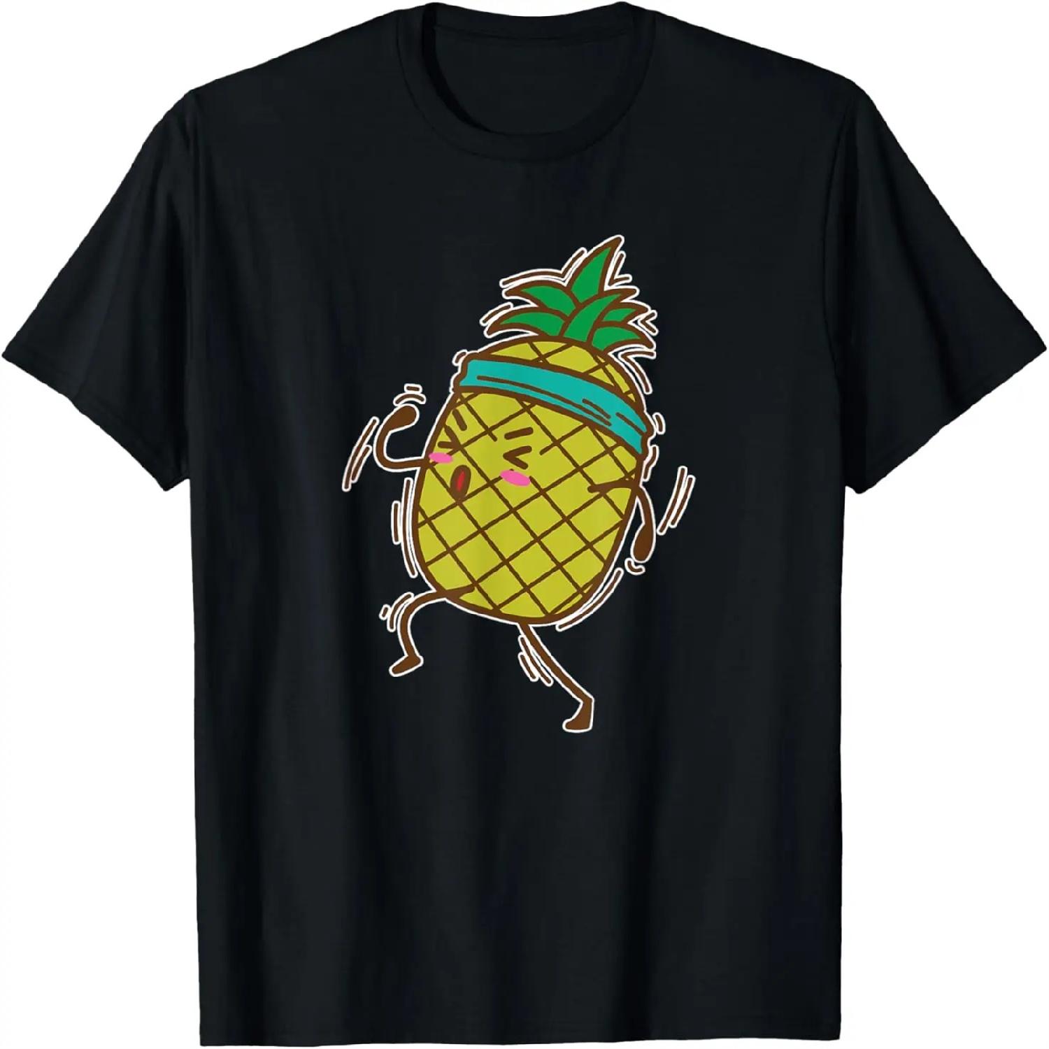 Jogging Pineapple T-Shirt XXXXXL разноцветный