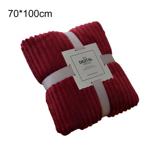 Skin-friendly Yoga Blanket Air Conditioned Polyester Warm