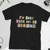I'm Just Here For My Sister Shirt Sister Gifts Sister Supporter T-shirt Ransom Note Tees Funny Family Tshirt