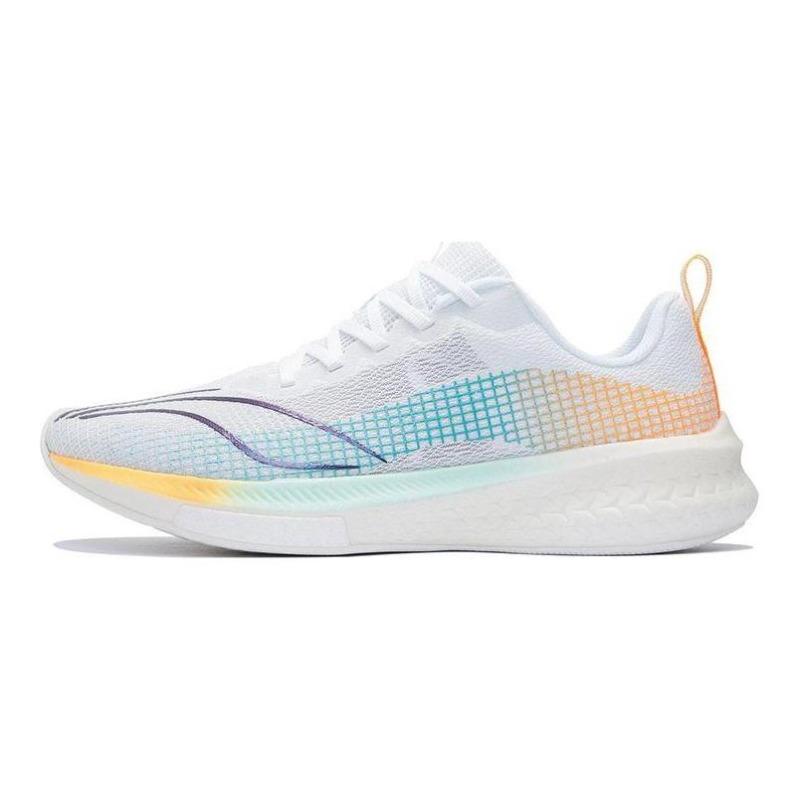Li-Ning Chitu 5 Pro Mens Low Top Running Shoes White Cushion Breathable Anti Slip ARMS003-7 41.5