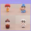 Crayon Shinchan Mcdonalds Burger Fries Pvc Model Collectible Toy For Anime Fans