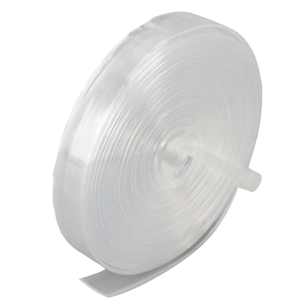 Hair System Tape Roll 0.8mm Wide Strong Adhesion Hair Extension Tape Roll for Hair Salons White