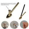 Soldering Iron Tips Triangle Copper Smoothing Repair Tool Smoothing Tip for Electronics Project Workshop Garage Car