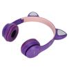 Y47 Cartoon Cat Ear BT Headset Stable Stereo Wireless BT Headset for Children Girls