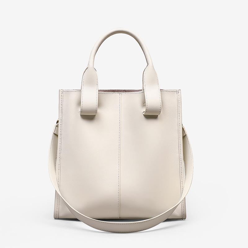 Tote Women's Bag New Style New Chinese Crossbody Bag Large Capacity Bucket Bag One-shoulder Hand Leather Bag