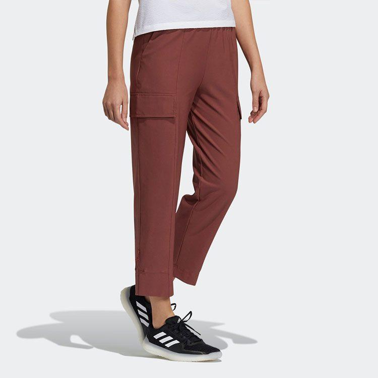 Adidas Sports Pants Women's Red Brown Moderate GP0665