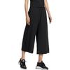 Adidas Originals Solid Color Wide Leg Elastic Waist Straight Leg Sports Pants Women Bottoms Black HR3481