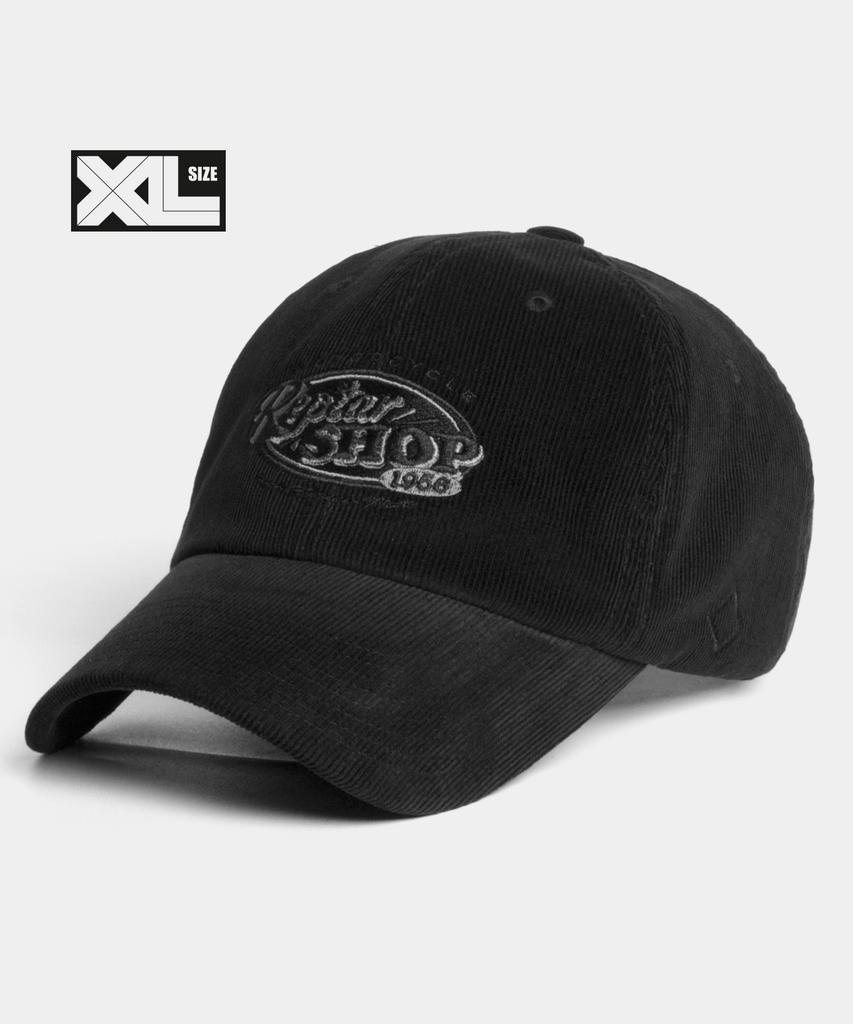 Peullaeto Big Size Corduroy Ball Cap Xl Rs Codu Cap Black