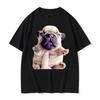 French Bulldog Funny Pibble Meme Tshirts Unisex Summer Tops Kawaii Cute Tee Shirt Women Y2k Tshirt Kawaii Printed Streetwear