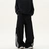 Amerikanische Retro-Trendmarke dreistreifige lässige Hose für Damen und Herren lockere und vielseitige lässige Hose mit seitlichem Reißverschlussdesign