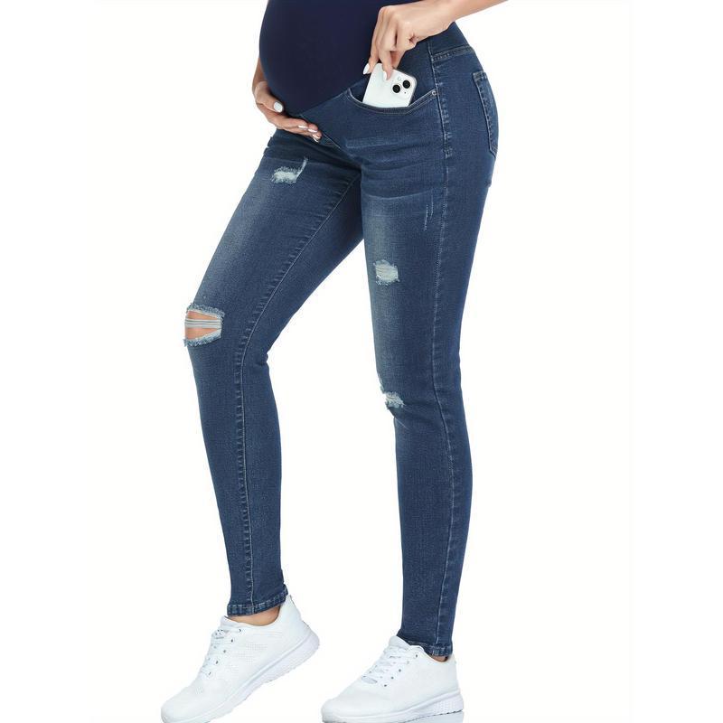 

M 10925 Maternity Casual Long Pants S темно-синього кольору