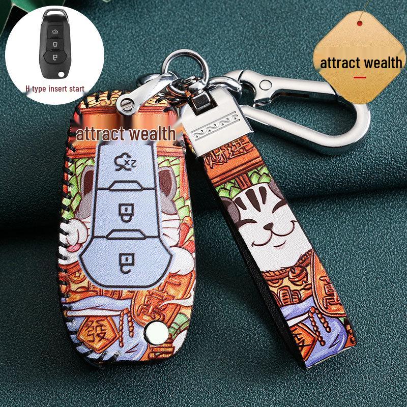 Ford Key Cover for Fiesta, Focus, Kuga, Ecosport, Edge, Mondeo