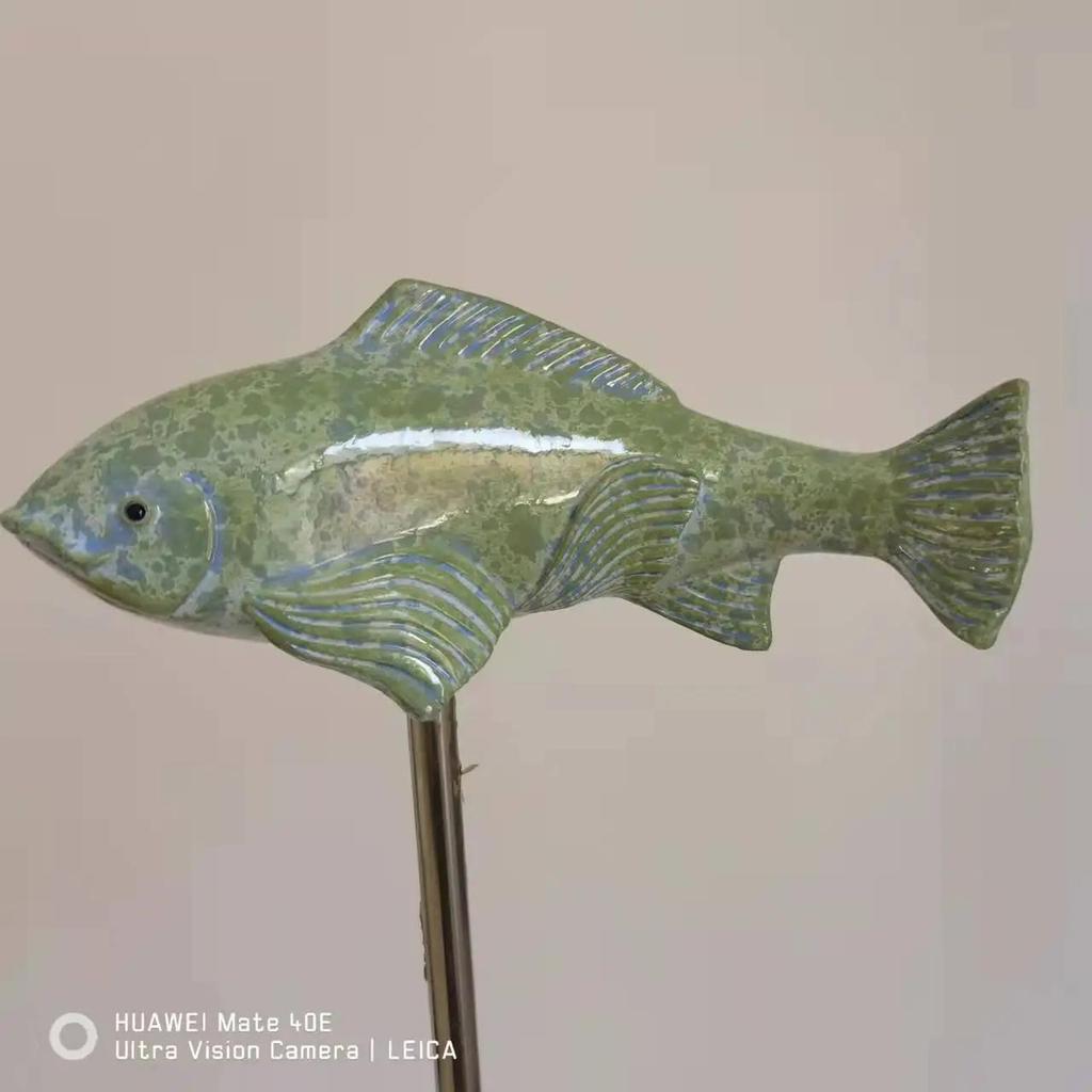 1 Τμχ Κεραμικός Κήπος Κόι Ρητινικά Χειροτεχνήματα Γκαζόν Διακοσμητικά Στολίδια Πολύχρωμα Ψάρια Ρητινικά Χειροτεχνήματα Διακοσμητική Διακόσμηση Αυλής Τέχνη