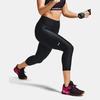 Under Armour High-Waist Compression Capri Leggings Women Bottoms Black 1365335-001