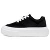 New Summer Thick Sole Skate Shoes, Trendy Elevated Casual Bread Shoes, Breathable Platform White Sneakers