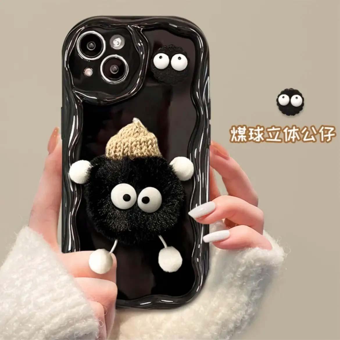 

INS Стиль Крем Ракушка 11 Плюшевая Кукла Брикет 12 для IPhone15promax для Apple 14 Чехол для Мобильного Телефона 13 For iPhone11