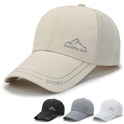 Mens Women Mesh Breathable Baseball Sports Cap Sun Protection Trucker Sun Hat