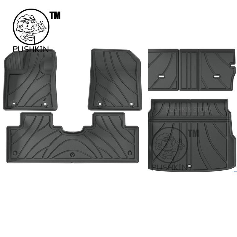 RHD LHD Car Floor Mats For Geely EX5 EM-i Geely  Starray EMI Belgee X8 Cargo Liners Waterproof Non-slip Floor Trunk Mats Access