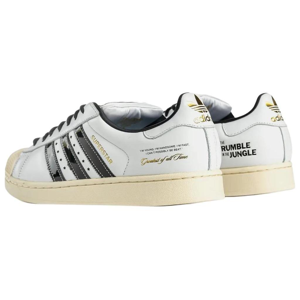 adidas Superstar Muhammad Ali - Wolkenweiß Unisex Sneaker Kern-Schwarz KJ4278