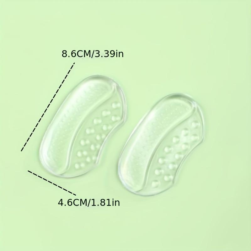 Super Soft Silicone Heel Stickers, Anti-wear Feet, Anti-drop Heels, Women's High Heels, Heel Shoes, Most Size Change Small Artifact, Half Size Pads