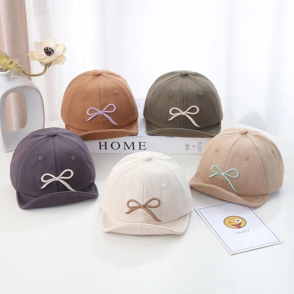 Cute Bear Kids Baseball Cap With Sunshade For Spring Autumn Playtime