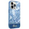 Guess Guhcp14Lhgplhb Iphone 14 Pro 6,1 Niebieski/Blue Hardcase Porcelain Collection