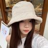 Women's Japanese Style Plaid Rolled Brim Bucket Hat Summer Wide Brim Quick-Dry Sun Protection Fashion Basin Hat