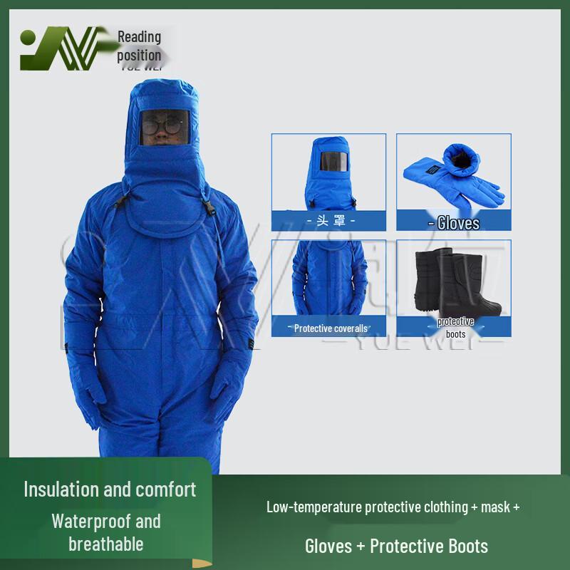 Low-Temperature Protective Coverall Suit M