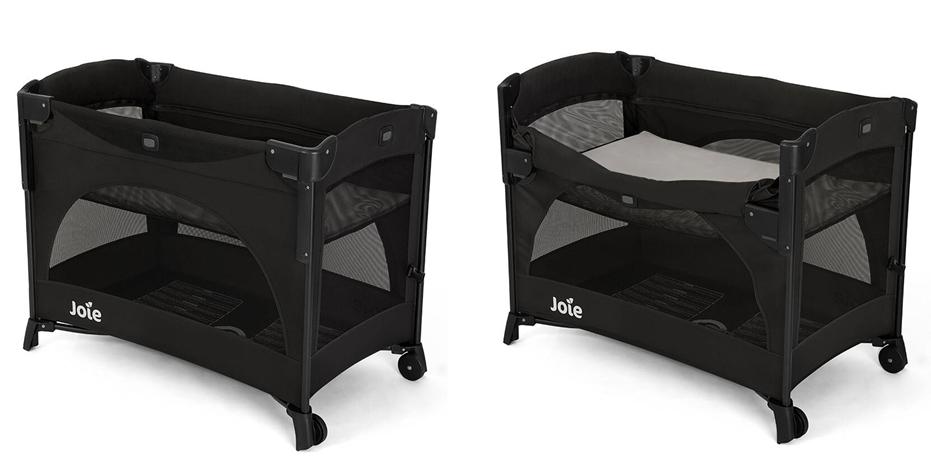 Joie Kubbie Sleep łóżeczko turystyczne z funkcją dostawki Foggy Gray