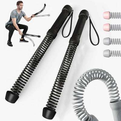2 Stück Kabelloses Battle Rope Multifunktionales Krafttrainingssystem Armkraft Heim-Fitnessstudio-Ausrüstung für Ganzkörpertraining Unisex