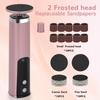 Electric Foot Hand Care Tool 2-in-1 Waterproof Callus Remover Nail Polisher for Men Women Home Spa Use