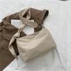 IELGY Lazy Style Tote Bag Canvas Commuter One Shoulder Large Capacity Loose Feeling