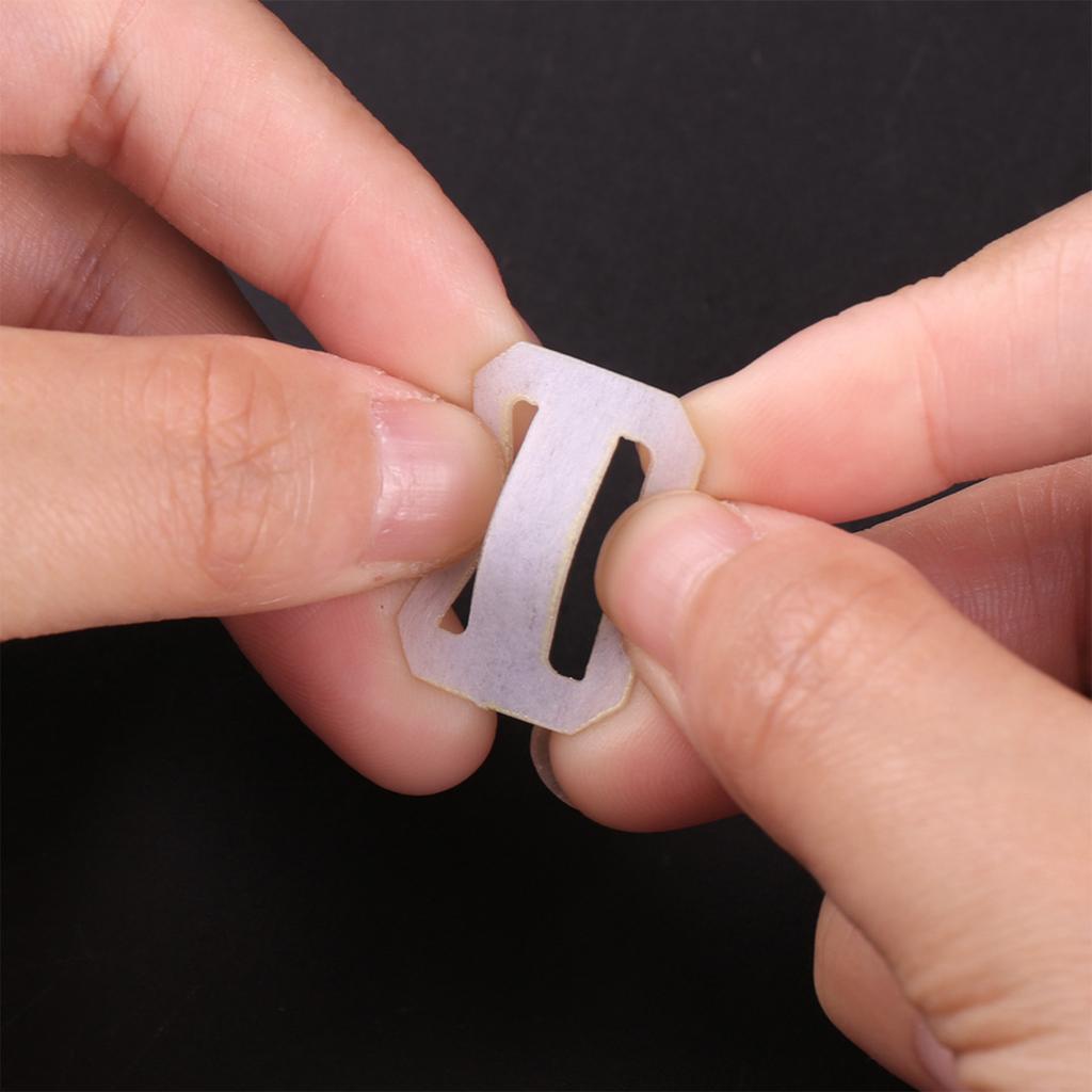 20 sztuk ultralekkich zawiasów z papieru nylonowego do modeli samolotów, odpowiednich do samolotów piankowych i KT