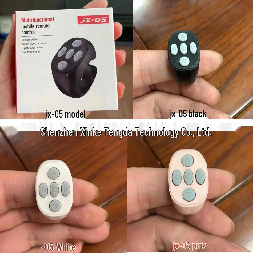 Bluetooth Remote Ring Controller for Mobile Photography
