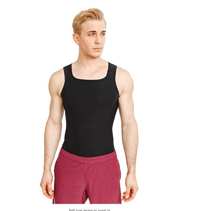 Unisex Body Shaper Sweat Vest - Tummy Control & Fat Burning for Running, Sports, and Yoga
