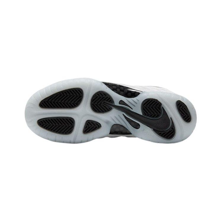 Nike Foamposite One Little 'Home' High top Vintage Basketball Shoes White Black Children Aged 3 7 Years Old CZ2549-100