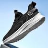 Men's Shoes, Shock-Absorbing Sports Shoes, Summer Fly-Woven Mesh Running Casual Shoes, Trendy and Versatile
