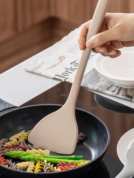 FLAITO Silicone Platinum Spatula Platinum Spatula Gray