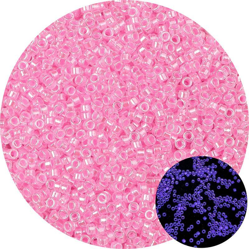 Luminous Handmade Glass Seed Beads for DIY Jewelry - Round Beads for Necklace & Bracelet Accessories