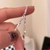 Unspecified Star Sparkling Broken Silver Bracelet Women's Light Luxury Niche Broken Silver Jewelry