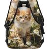 Laptop Bag Back To School Cute Daisy Cat Lightweight Laptop Backpack Lightweight Multipurpose Travel Casual Daypack Unisex Colle