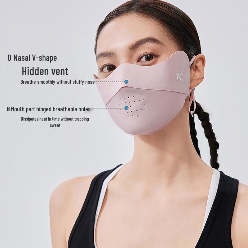 VVC Women s Hyaluronic Acid UV Protection Summer Sun Mask
