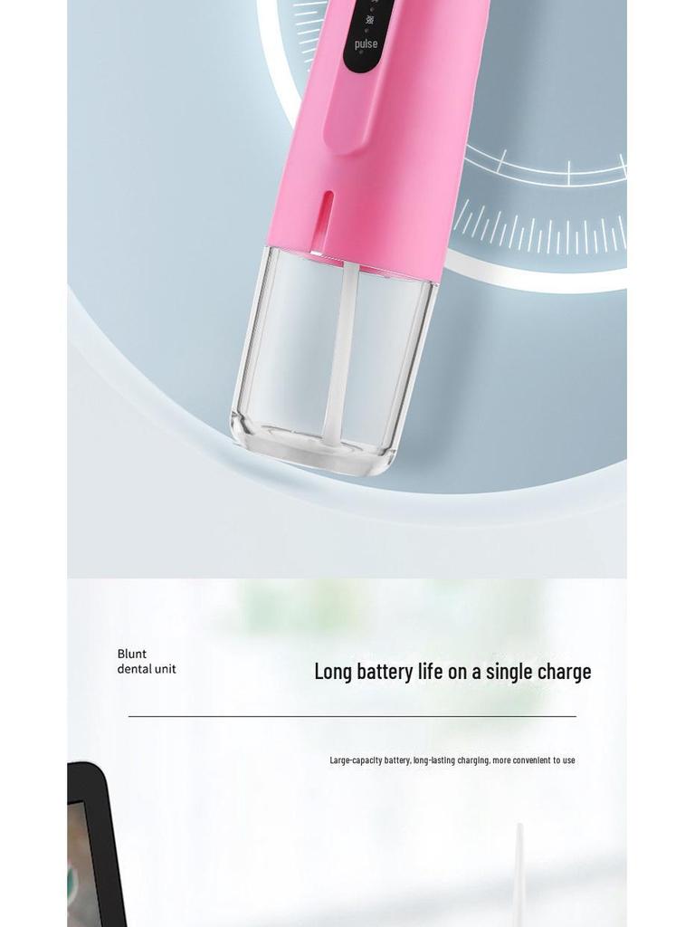 Portable Electric Oral Care Water Flosser & Tooth Cleaner