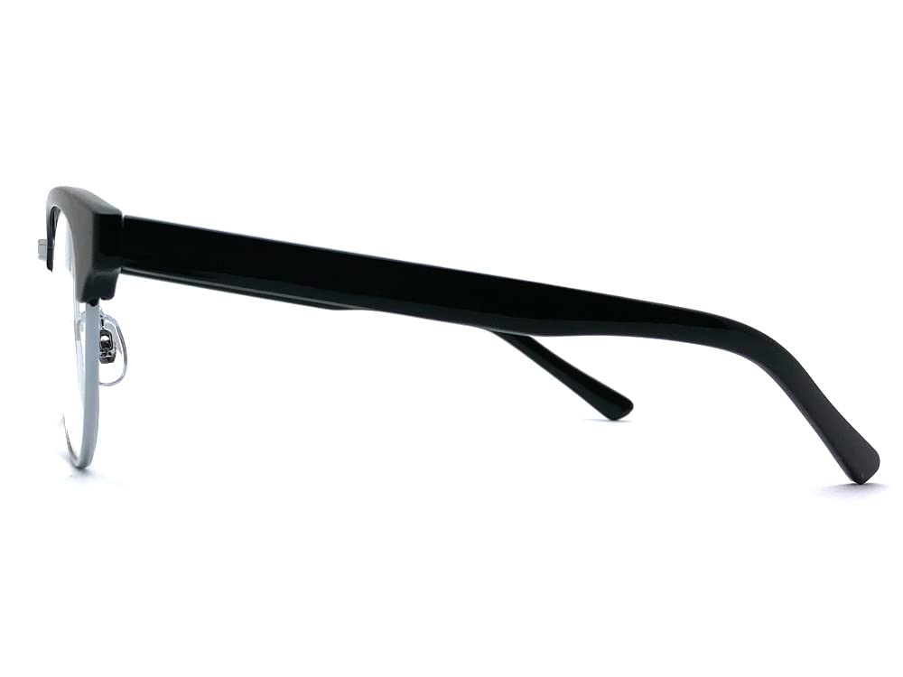 [SPEED ADDICT] SIRMONT BROW LEXINGTON SUNGLASS (BlackSilver × Clear)