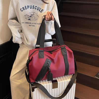 Short-Distance Travel Bag Large Capacity Shoulder Bag Water-Splashing Dry and Wet Separation Swimming Gym Bag