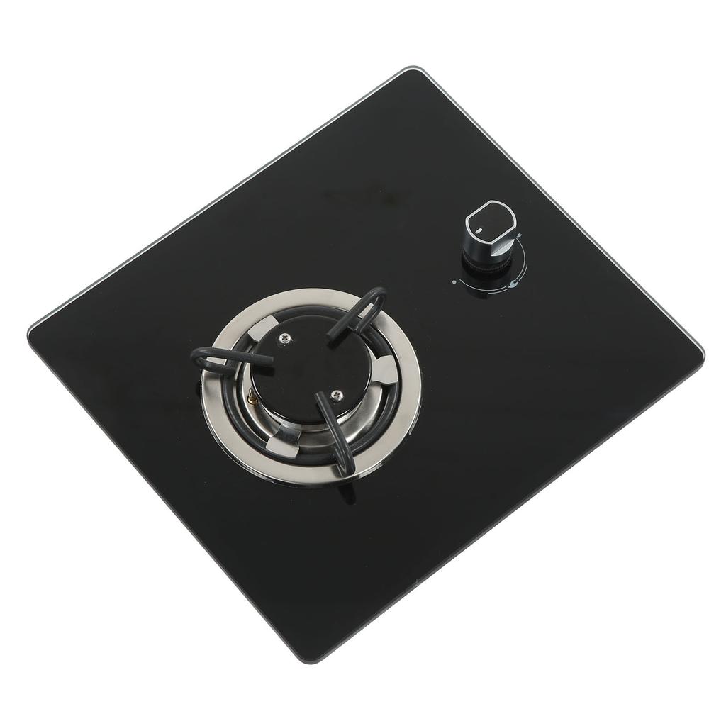 RV Gas Stove 290x325mm Tempered Glass Panel 1.8Kw Power Free Fire Adjustment for Caravan Yacht Boat