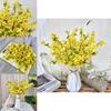 Winter Jasmine Wedding Artificial Flowers With Lifelike Design For Home Decor And Event Backdrops