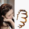 Thin Plastic Hair Band Foldable Face Wash Hairband Cute Non-Slip Headband  Female Hair Accessories