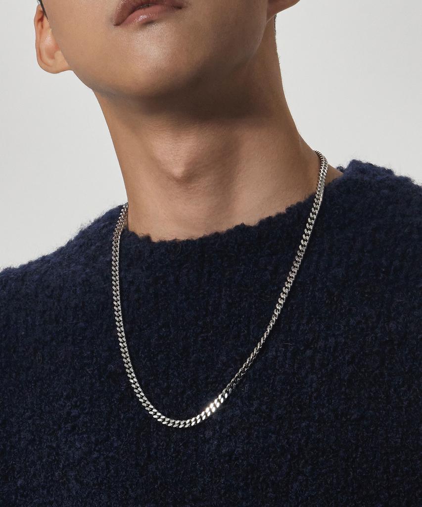 Maz Surgical Basic Curve Chain Necklace