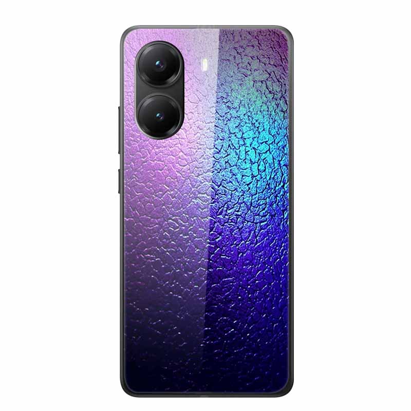 For Poco X7 Pro Glass Case Luxury Phone Back Capa Case for PocoX7pro X 7 Pro Hard Tempered Shield Animals Cartoon Lovely Cover